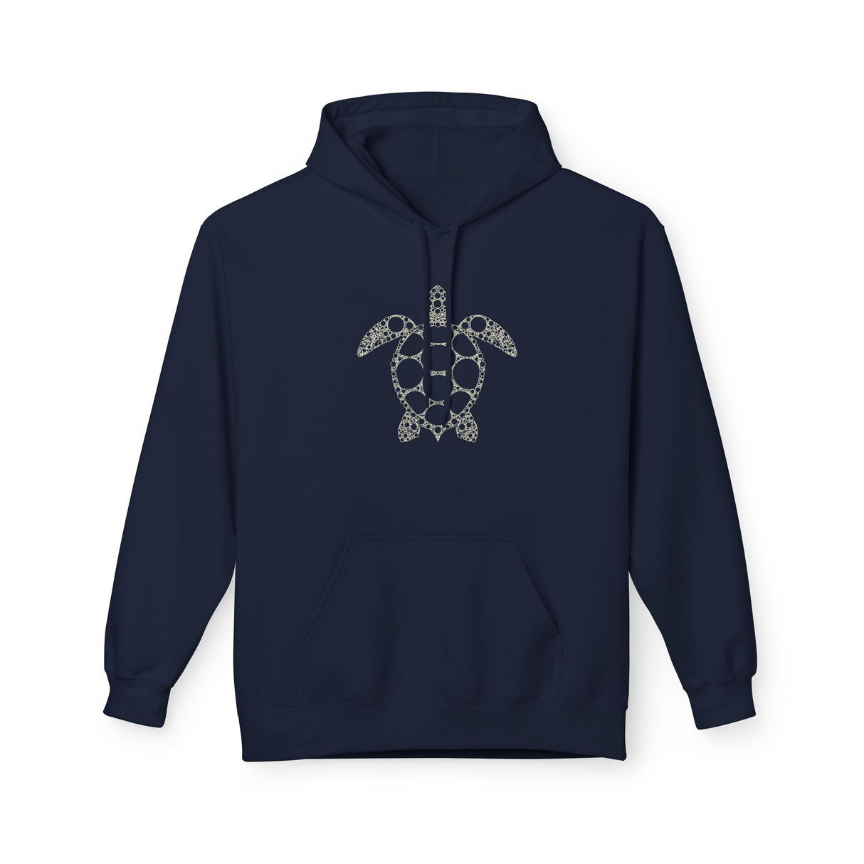 Detailed Circle Graphic Sea Turtle Hoodie - Comfy Sweatshirt - 5 Colors
