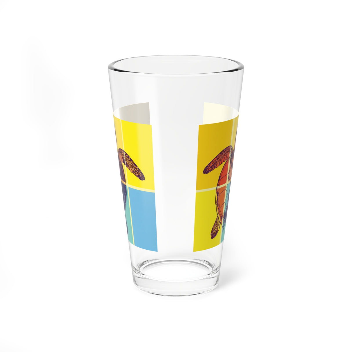 Mod Art Sea Turtle 16oz Drinkware