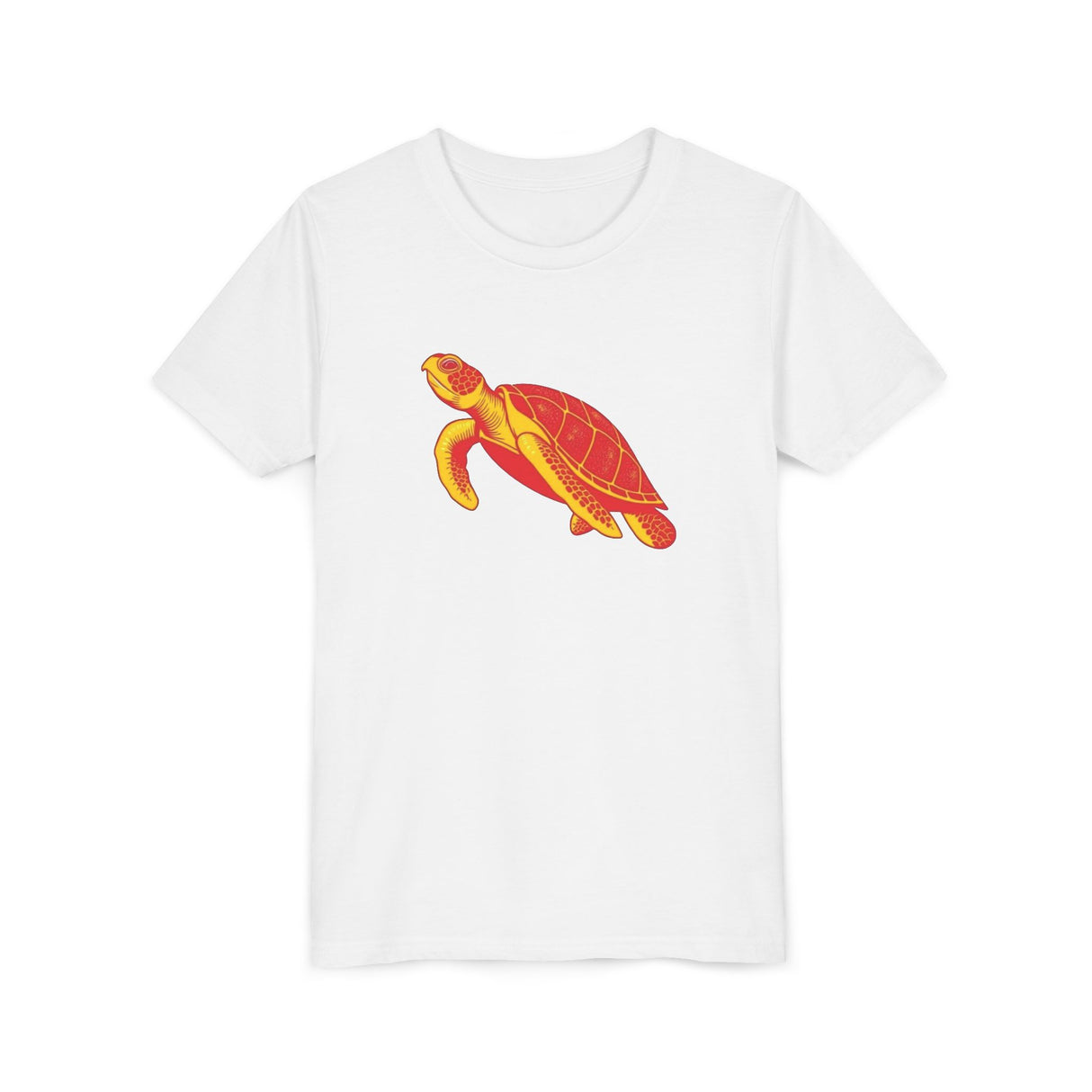 Red and Yellow Sea Turtle Youth Tee - 6 colors