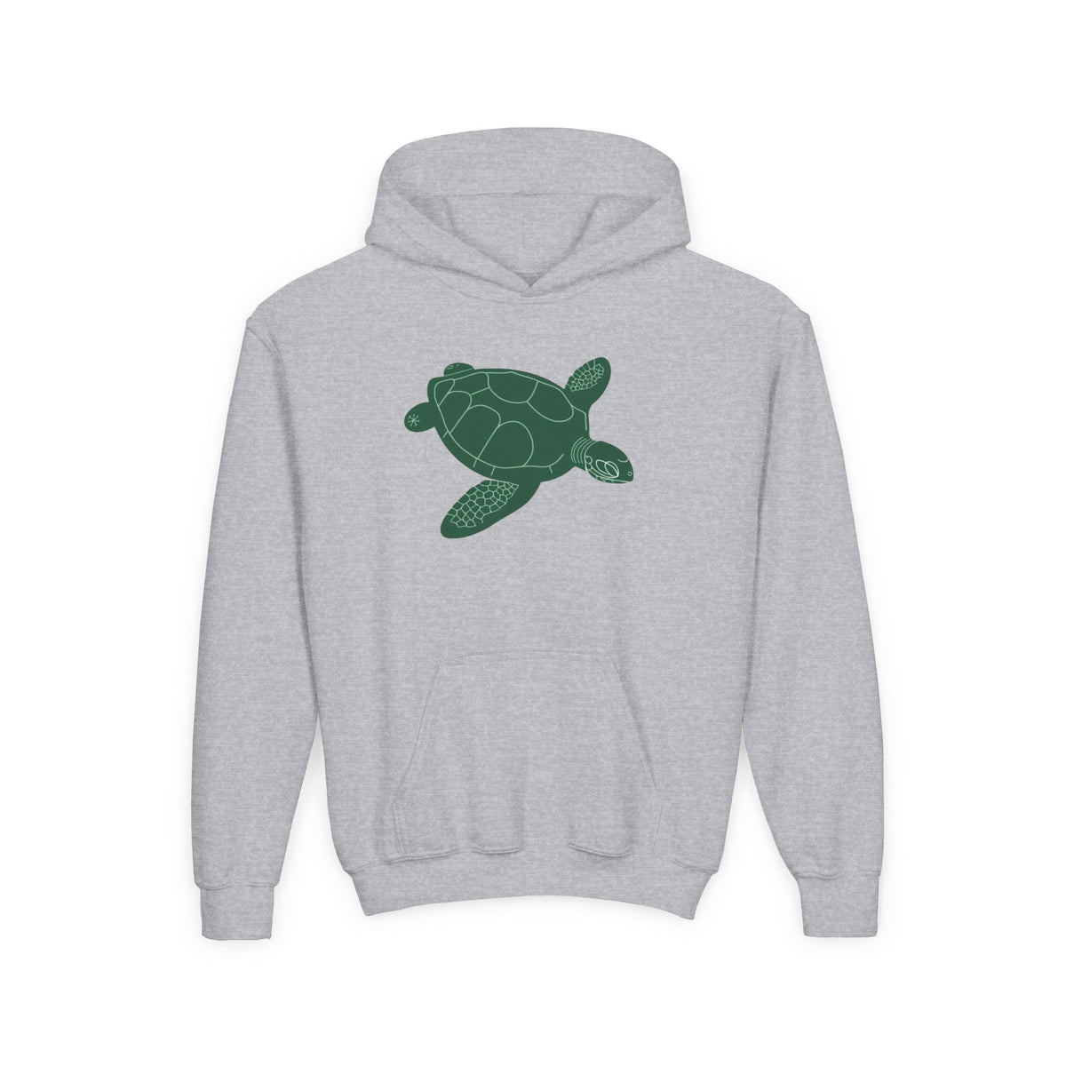 Youth Gliding Green Sea Turtle Hoodie 4 Colors Sea Turtle