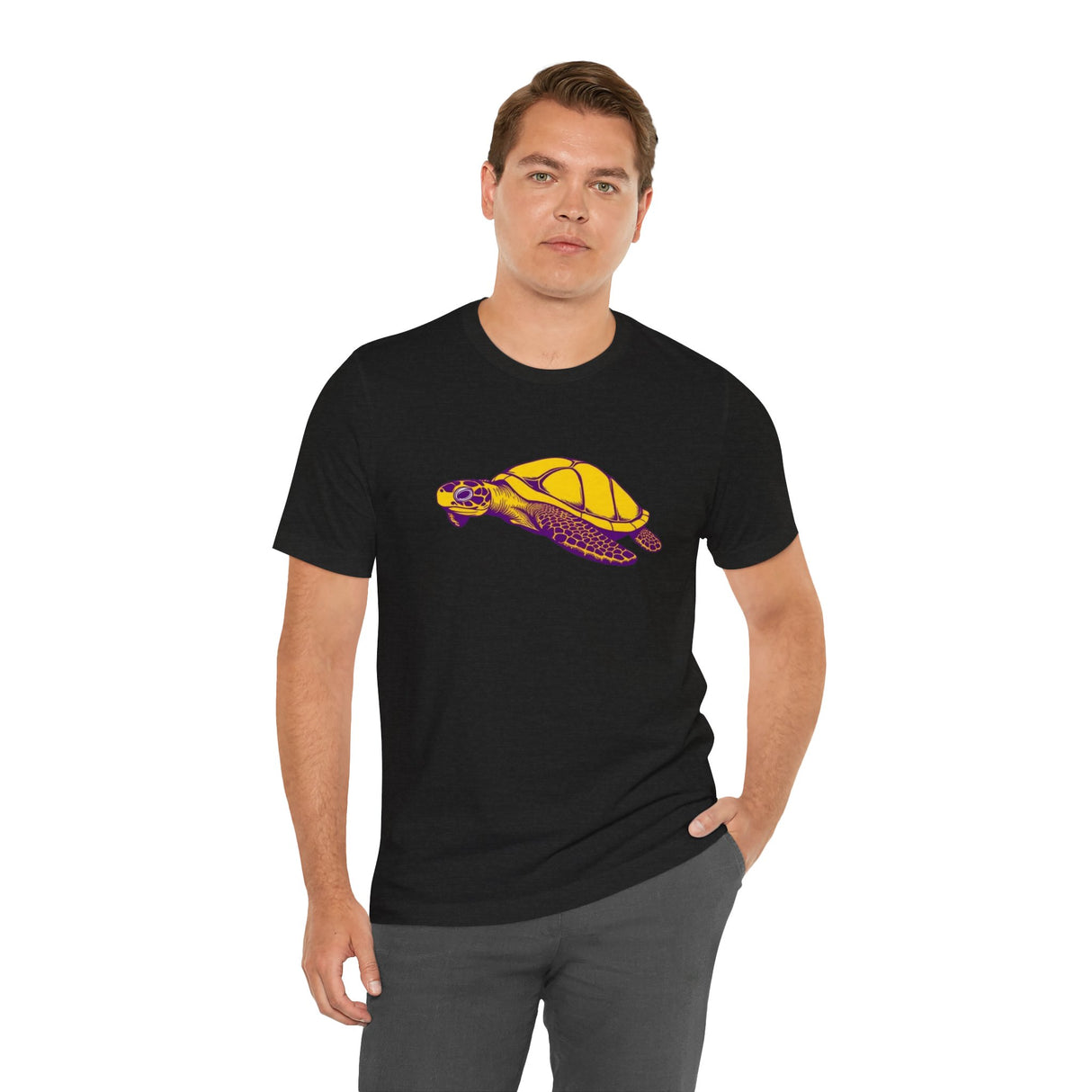 Purple and Gold Sea Turtle Tee - 5 colors