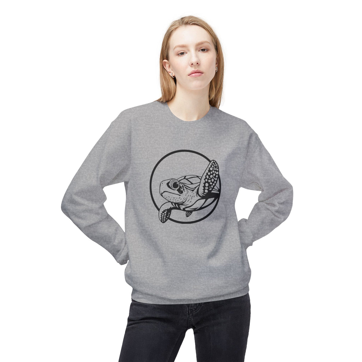 Waving Sea Turtle Sweatshirt - 8 colors