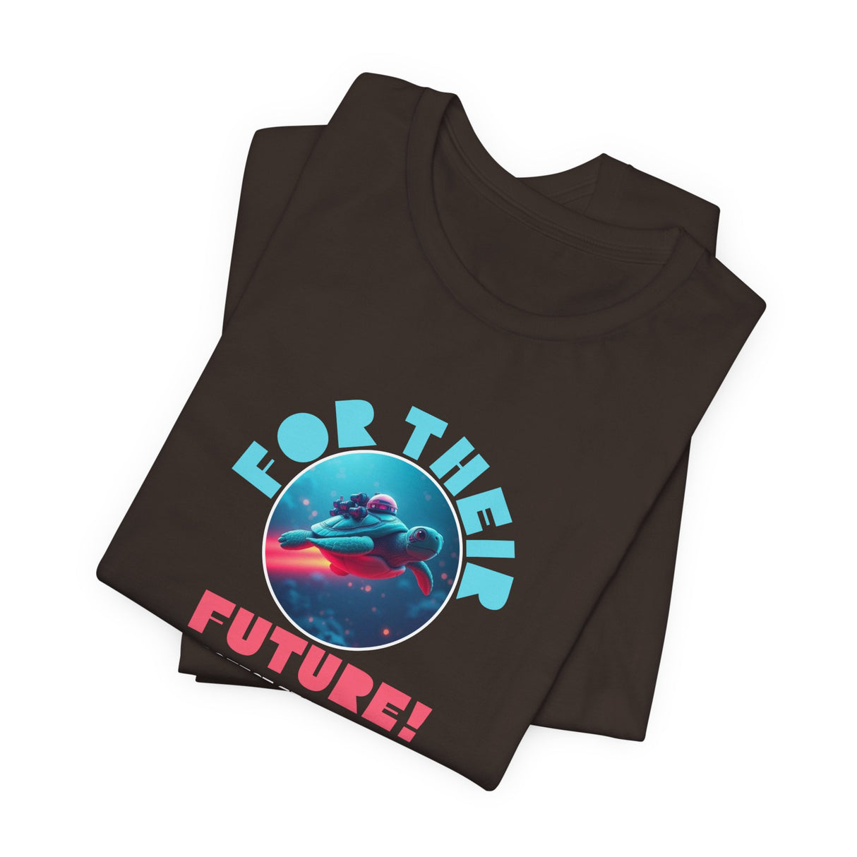 For The Future Space Sea Turtle Tee - 5 Colors Dark