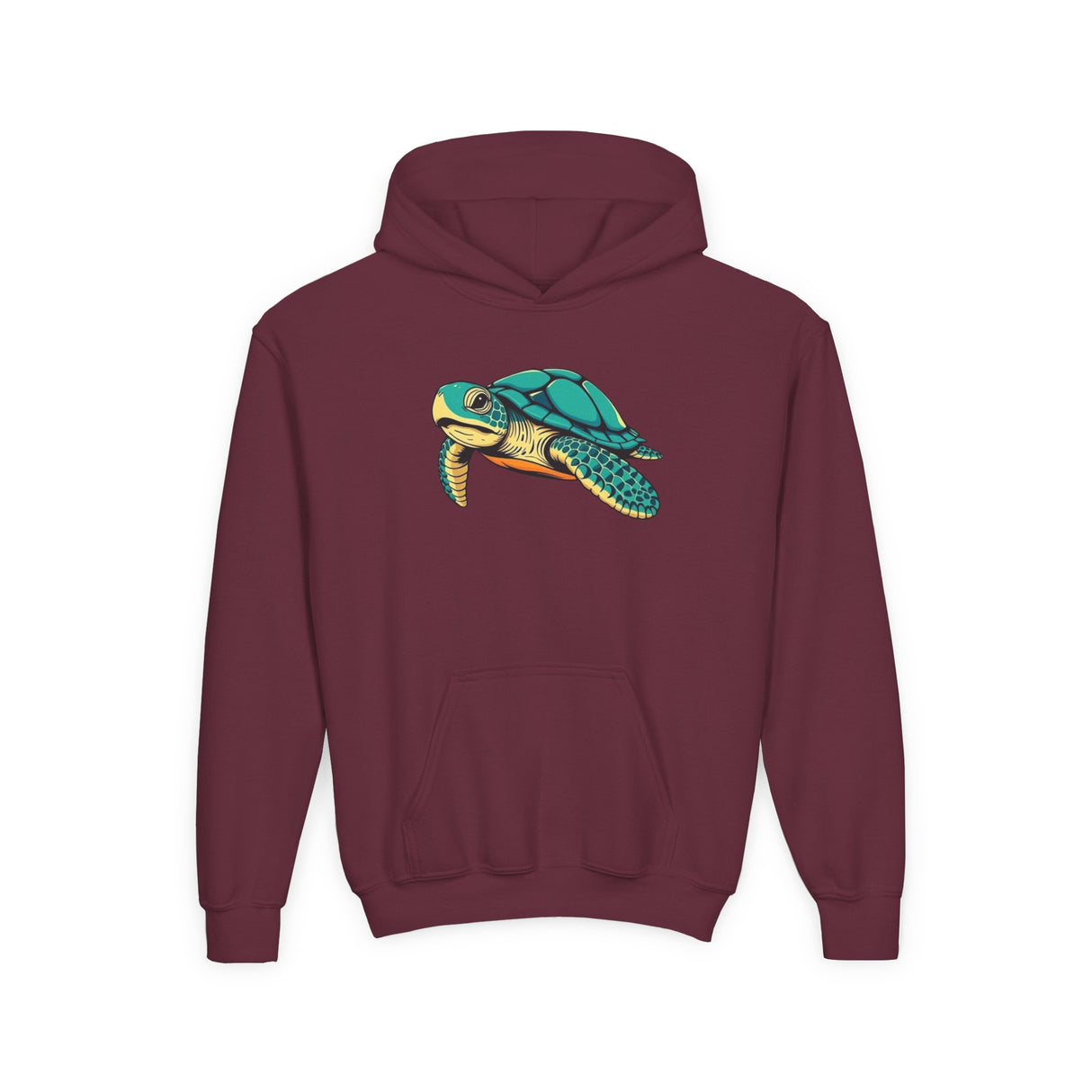 Youth Teal Sea Turtle Hoodie - 6 Colors