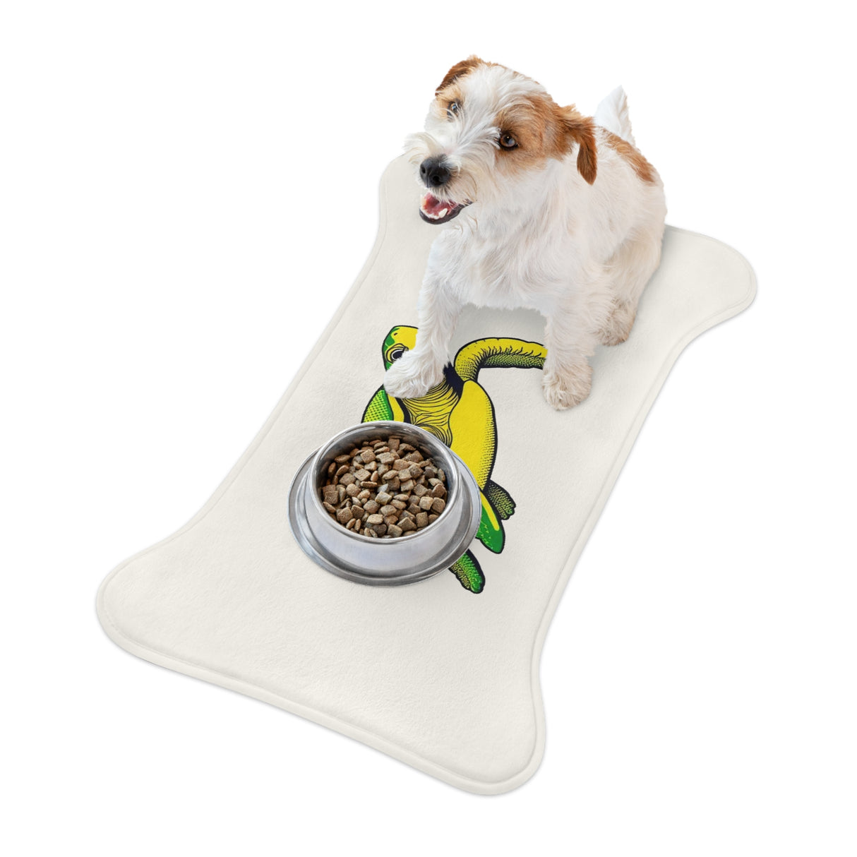 Colorful Turtle Pet Feeding Mat