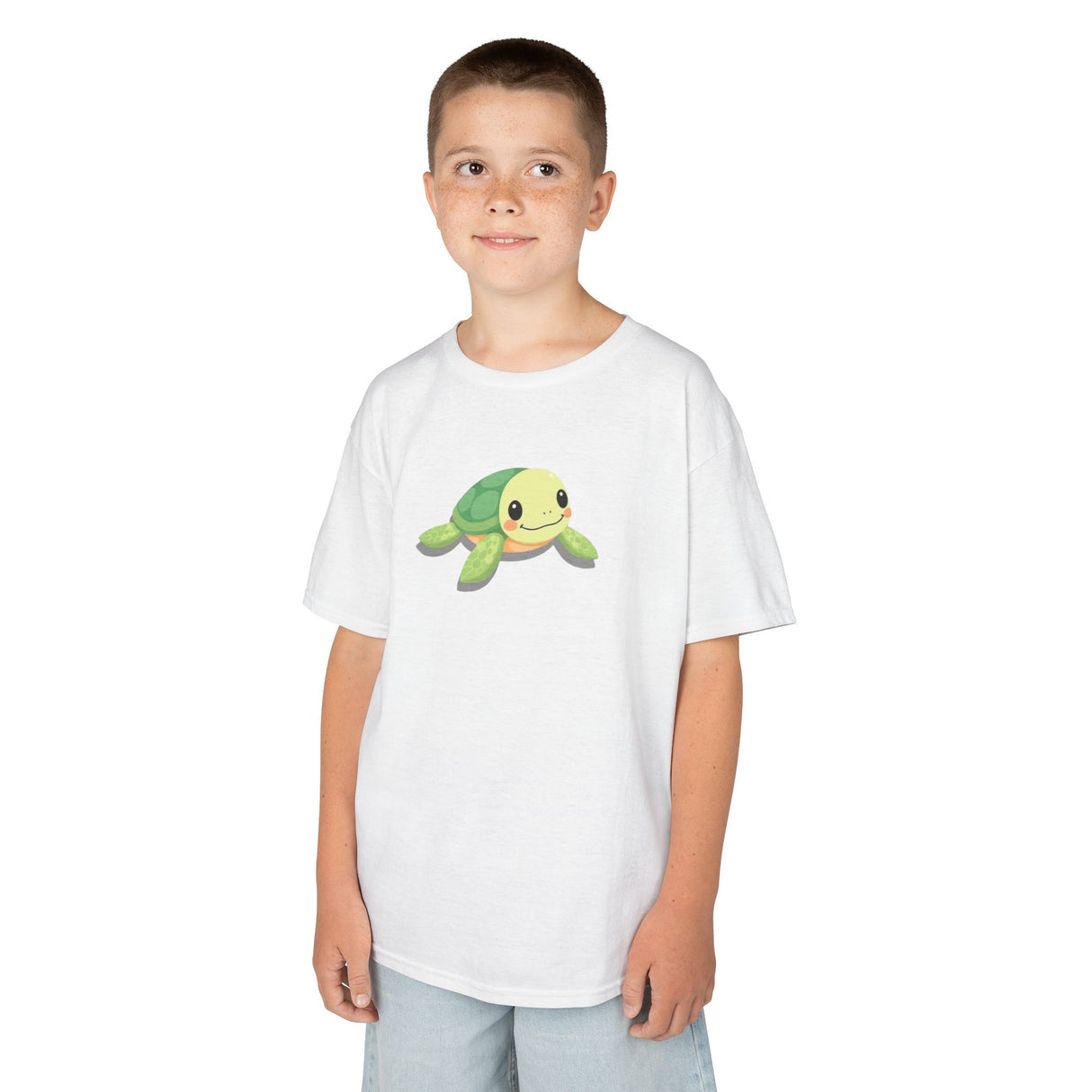 Kids Cute Baby Sea Turtle Green Cartoon Tee - 9 colors