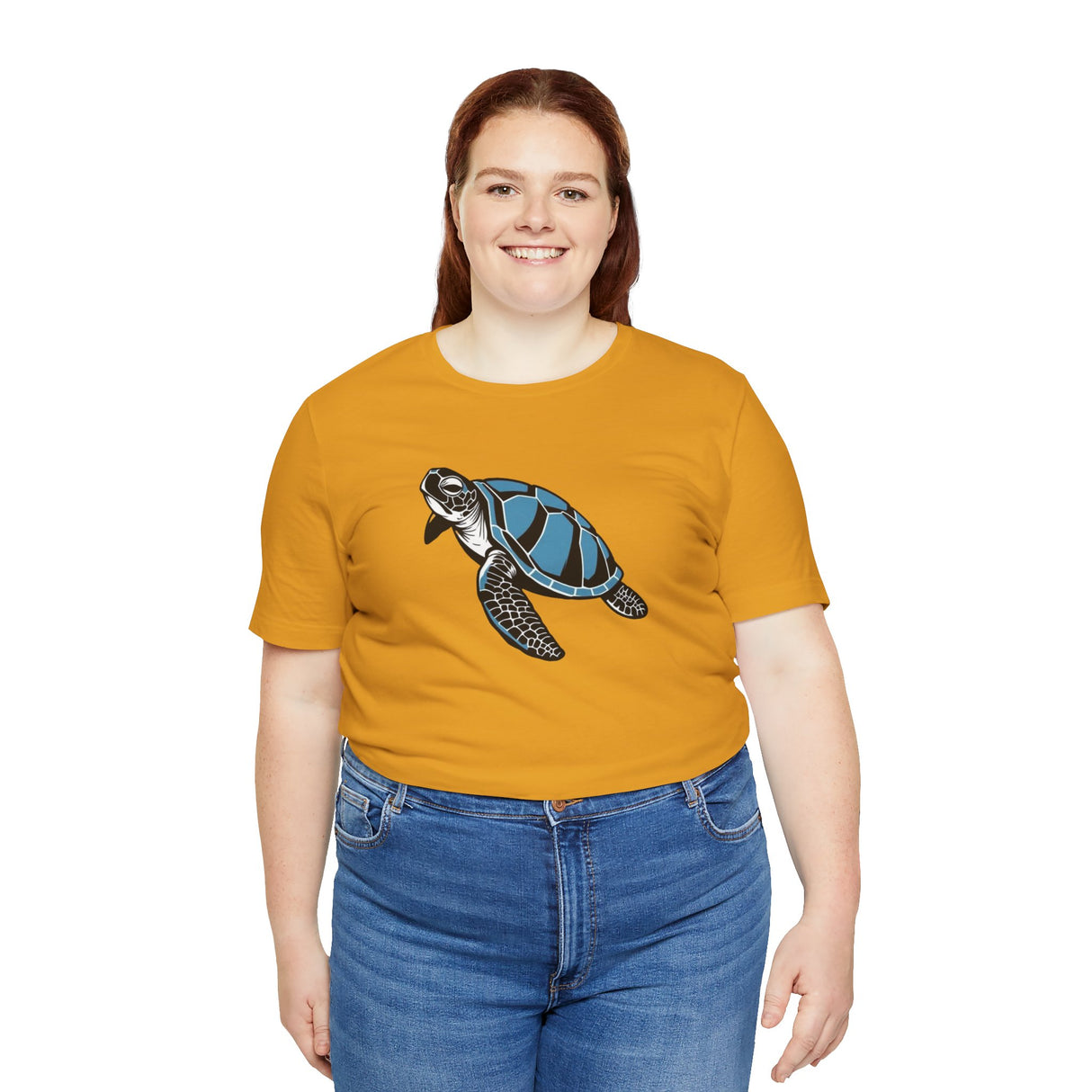 Blue Comic Print Sea Turtle Graphic Tee - 7 Colors