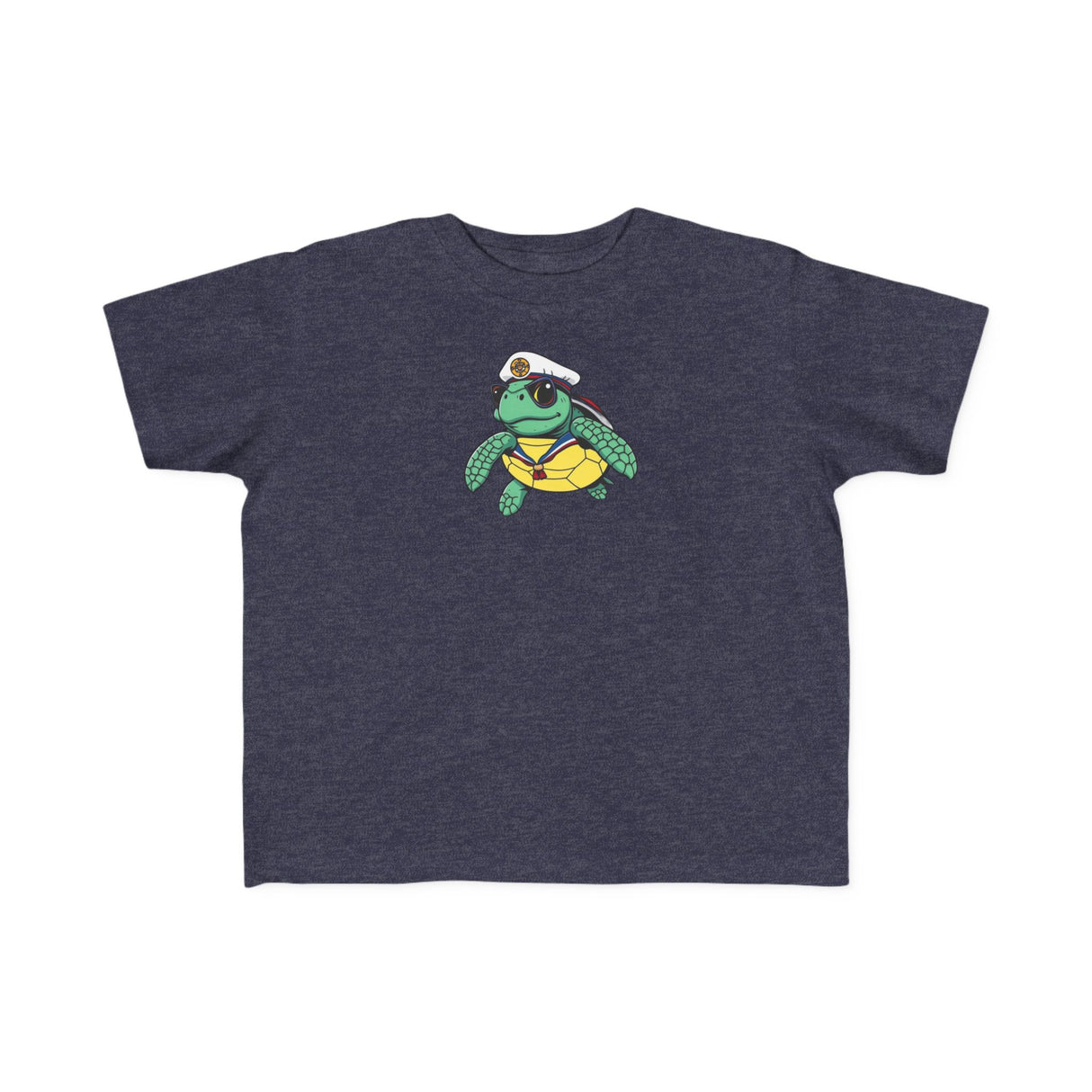 Toddler Cartoon Sailor Sea Turtle Tee - 10 colors