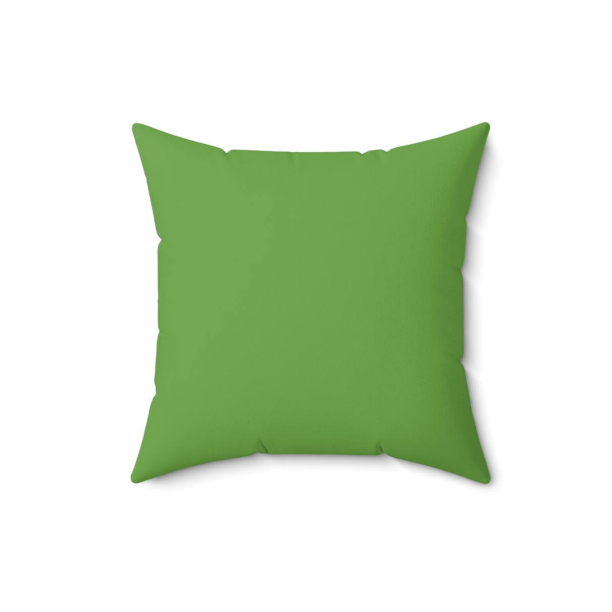 Green Mod Art Sea Turtle Faux Suede Pillow - 4 sizes