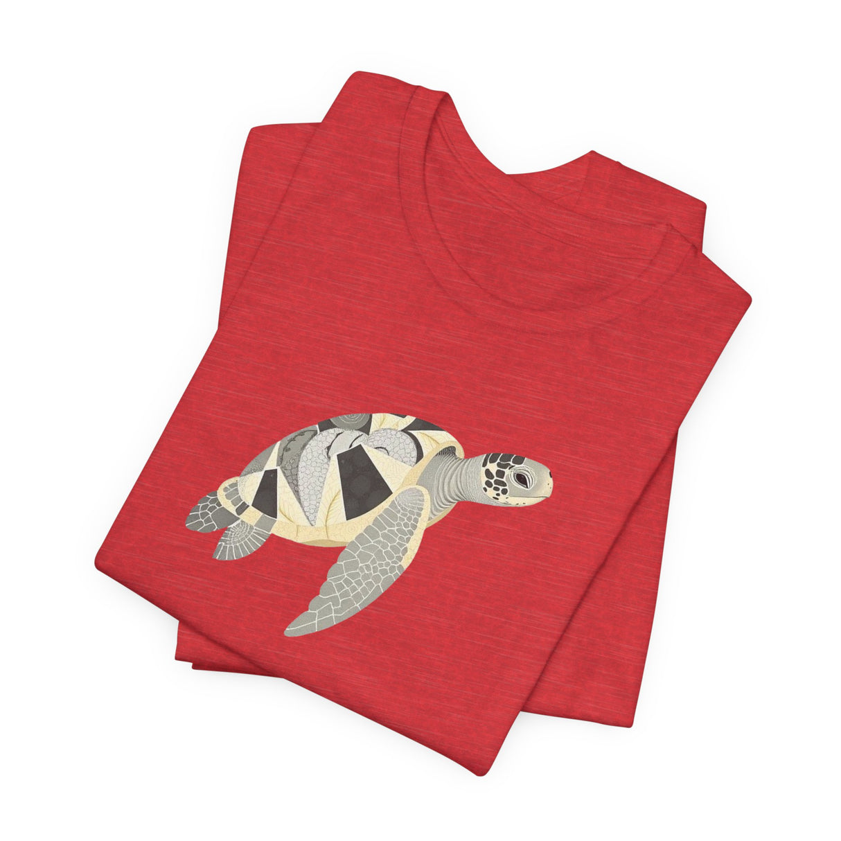 White and Gray Collage Sea Turtle Tee - 6 colors