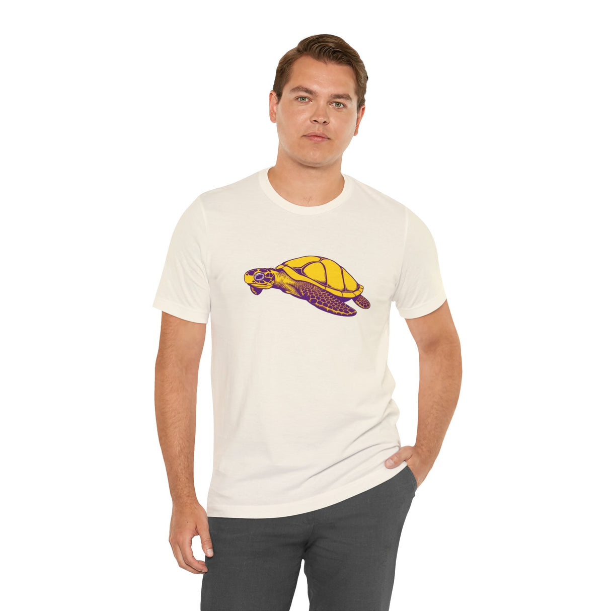 Purple and Gold Sea Turtle Tee - 5 colors