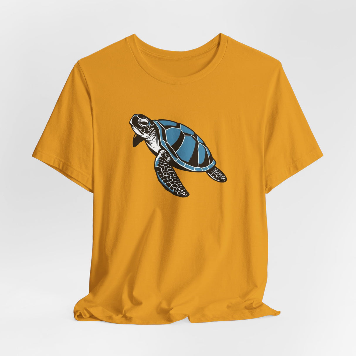Blue Comic Print Sea Turtle Graphic Tee - 7 Colors