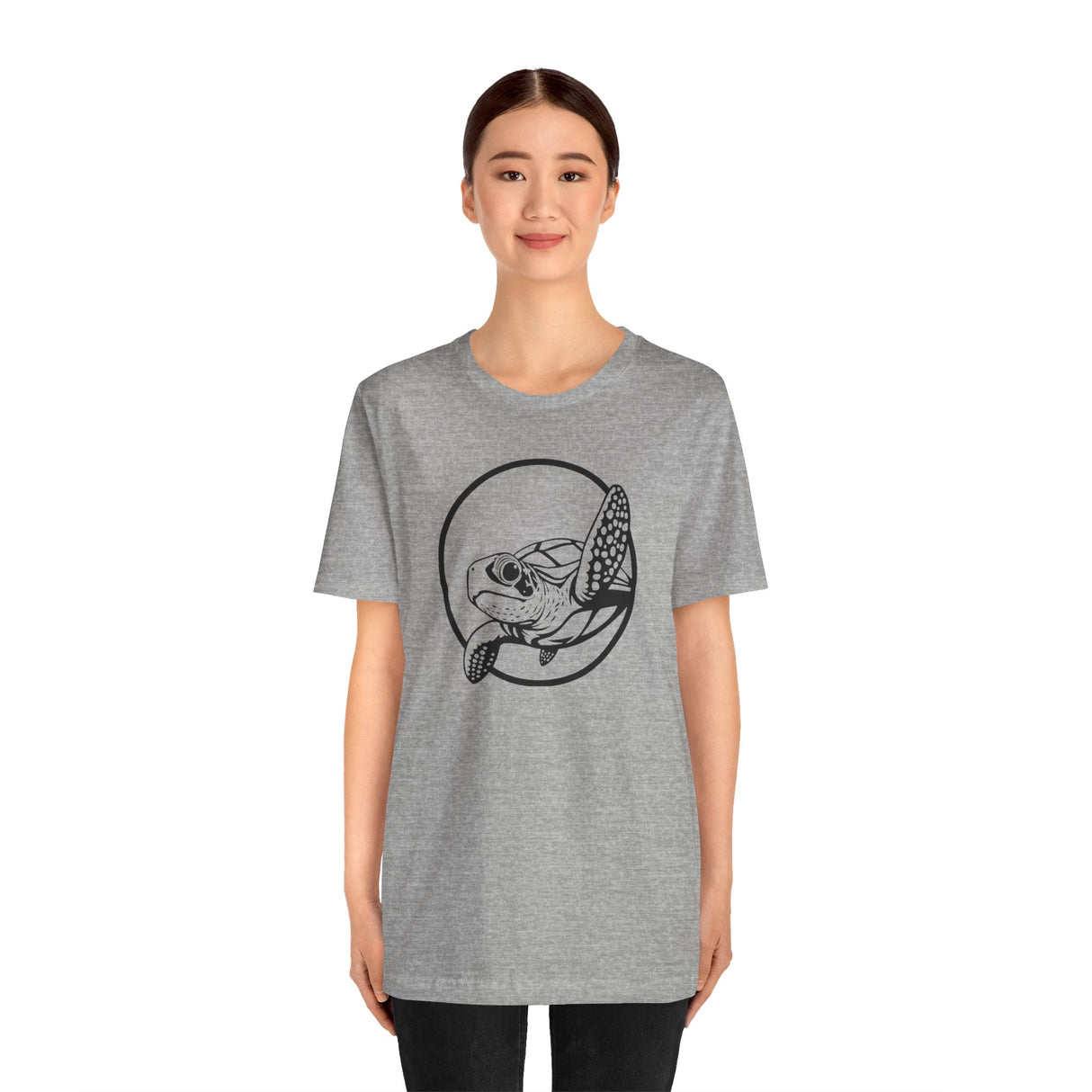 Waving Sea Turtle Graphic Tee - 9 Colors