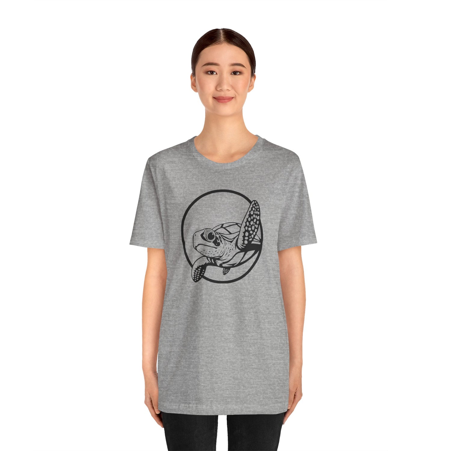 Waving Sea Turtle Graphic Tee - 9 Colors