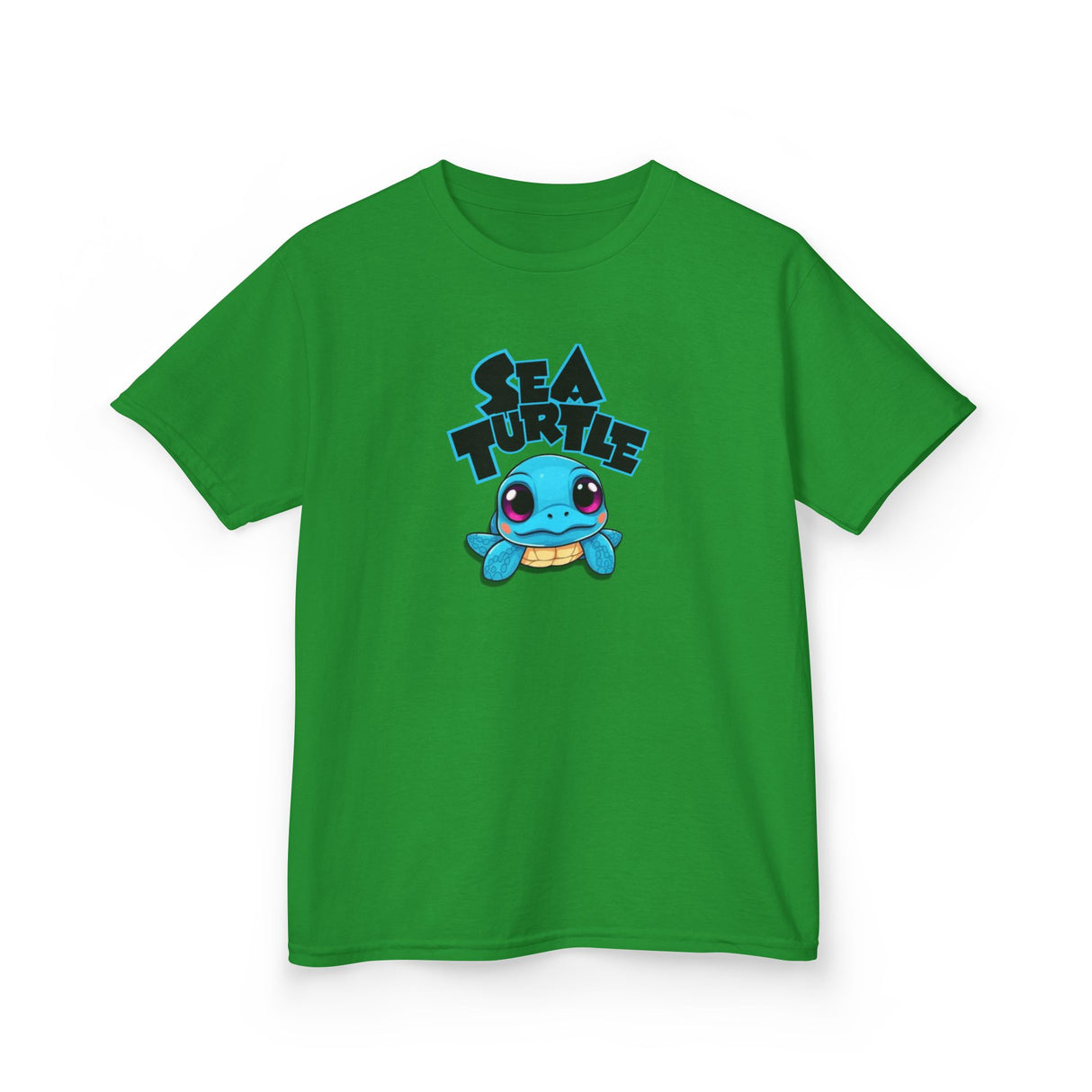 Kids Cute Baby Sea Turtle Blue Cartoon Tee - 7 colors