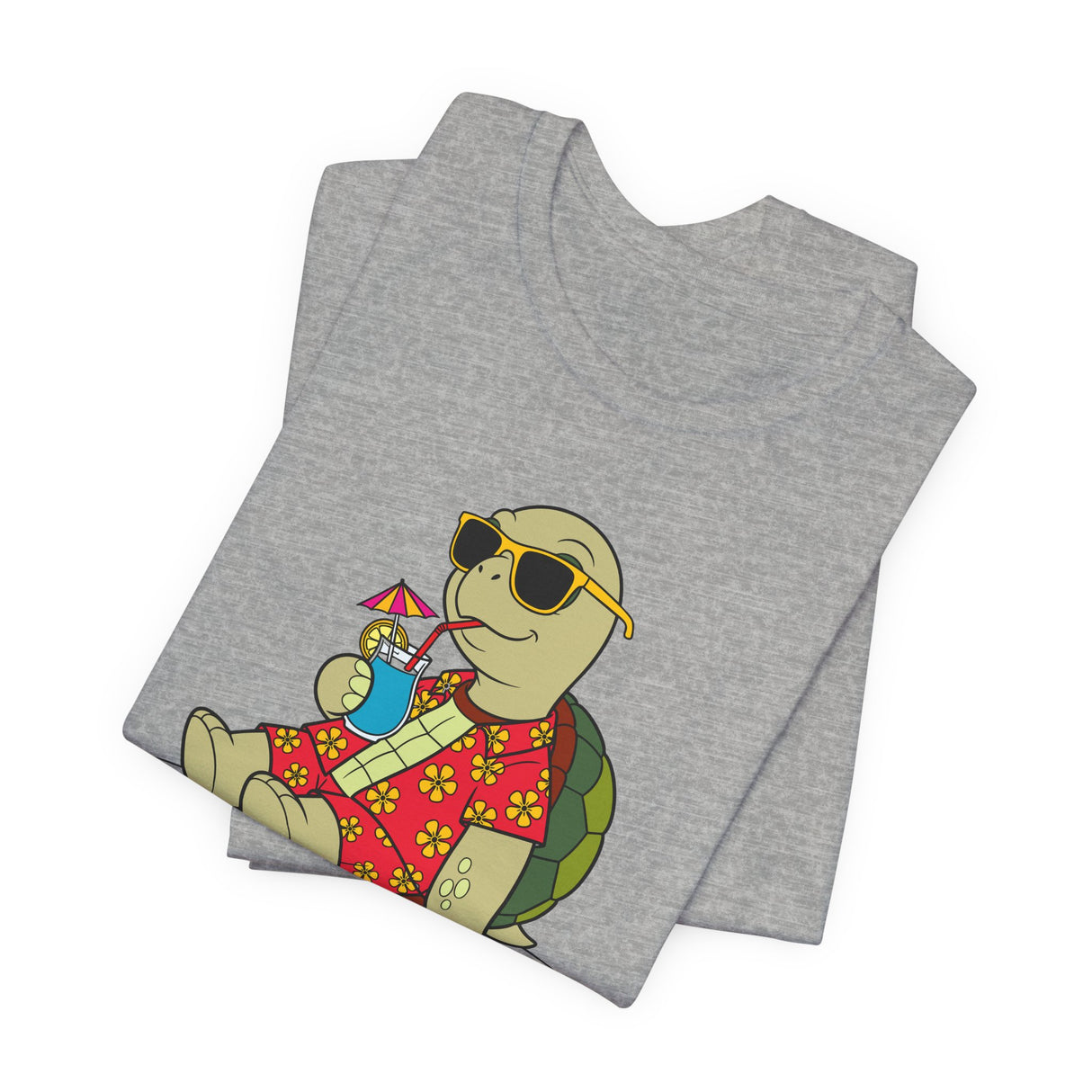 Relax Sea Turtle Cartoon Tee Unisex Jersey Short Sleeve Tee - 5 Colors