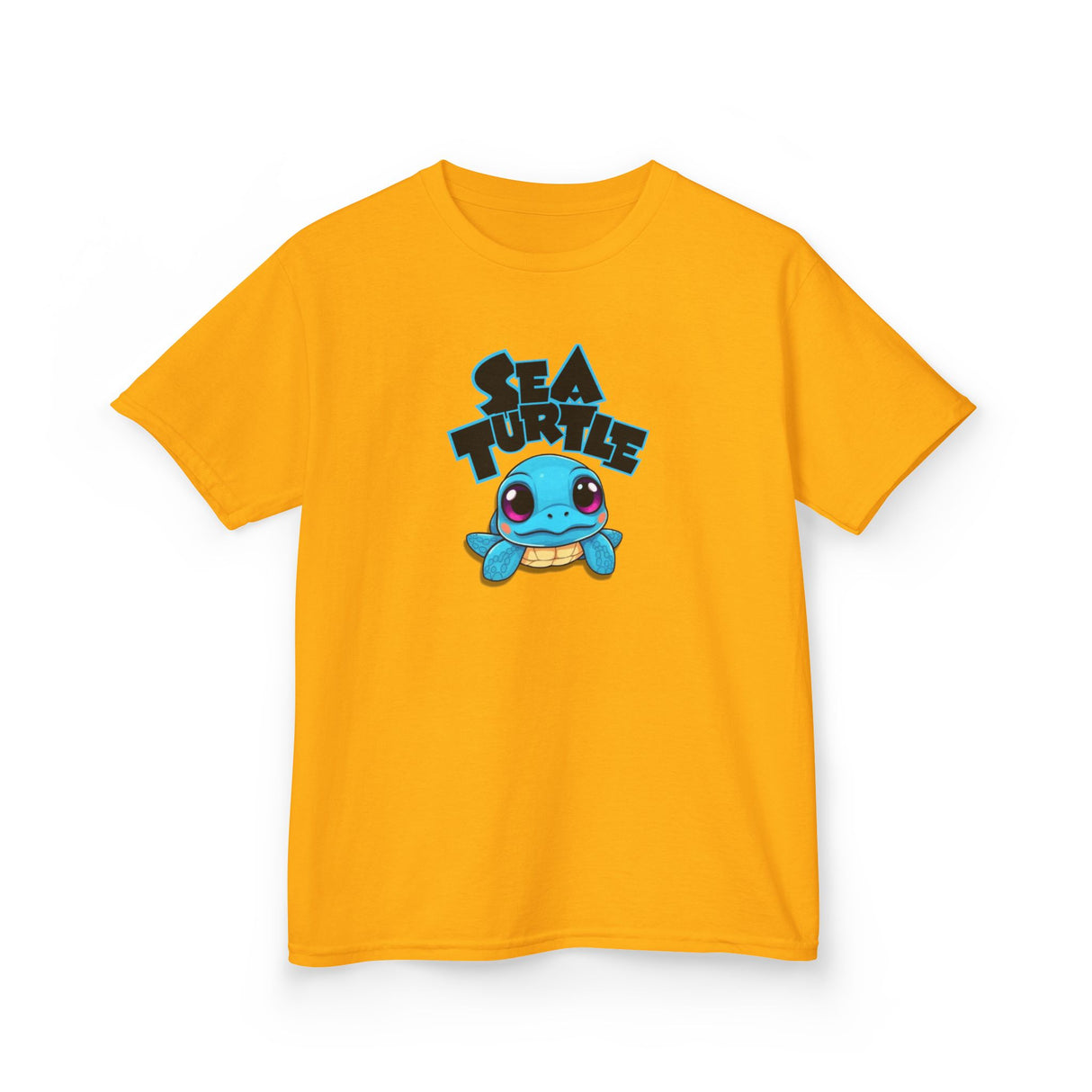 Kids Cute Baby Sea Turtle Blue Cartoon Tee - 7 colors