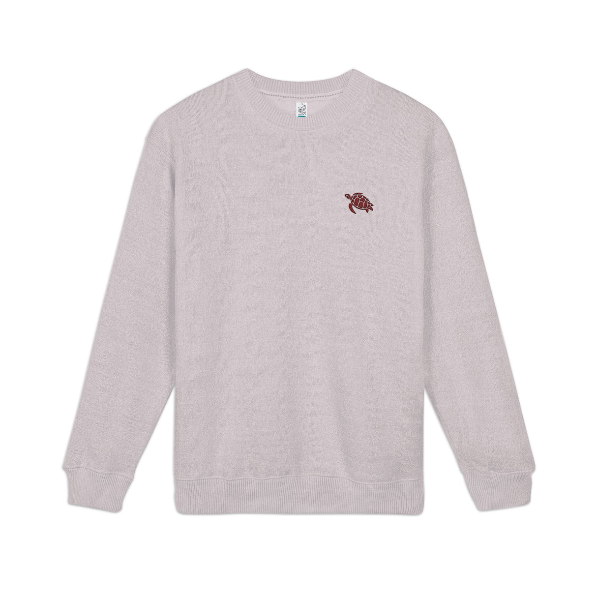 Unisex Brown Sea Turtle Embroidered Crewneck Sweatshirt - 4 colors