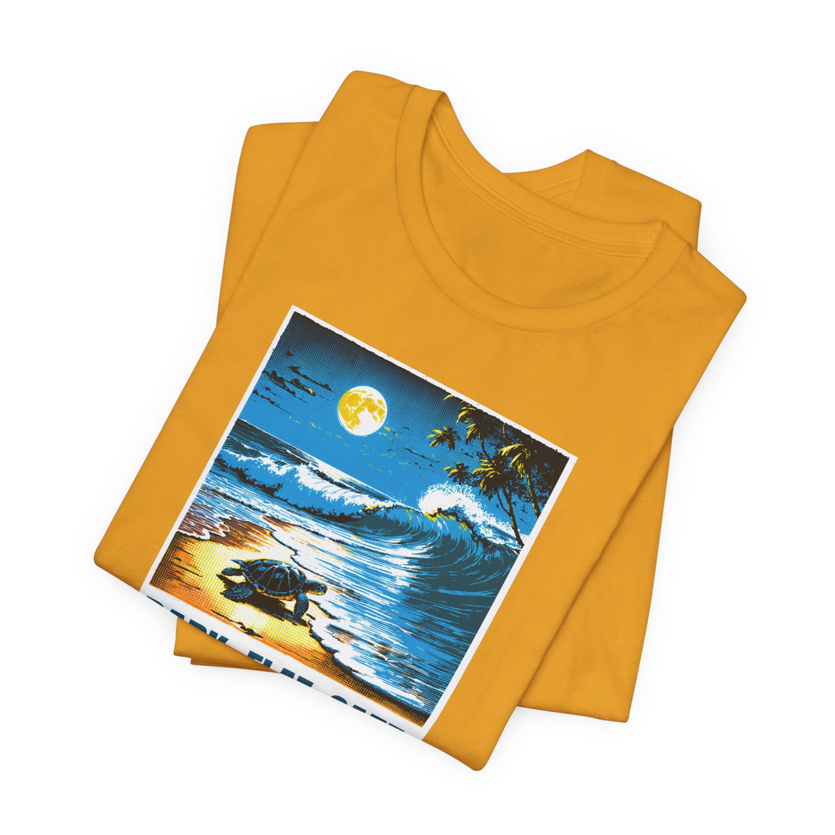 Dark Flat Safe Sea Turtle Tee - 5 Colors