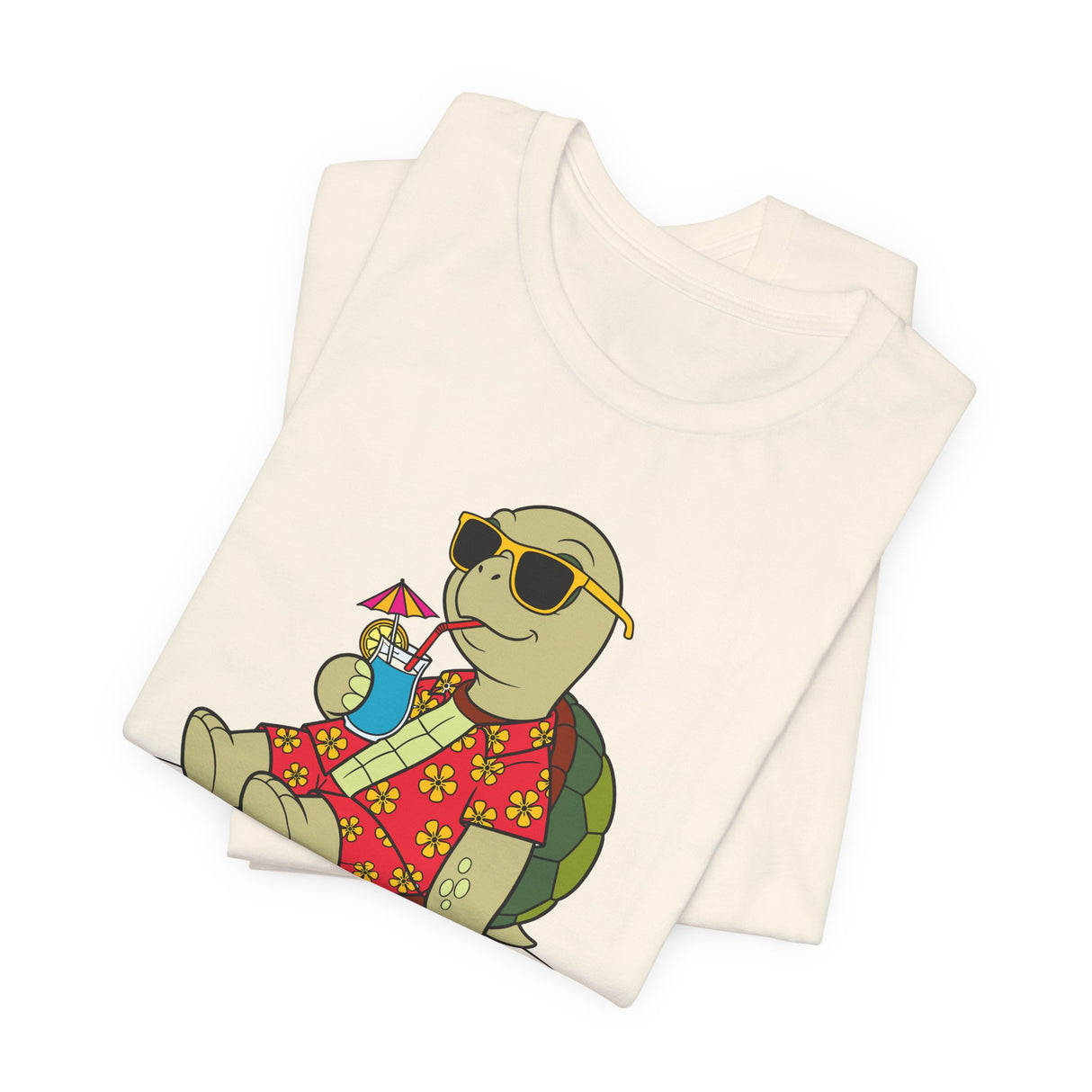 Relax Sea Turtle Cartoon Tee Unisex Jersey Short Sleeve Tee - 5 Colors