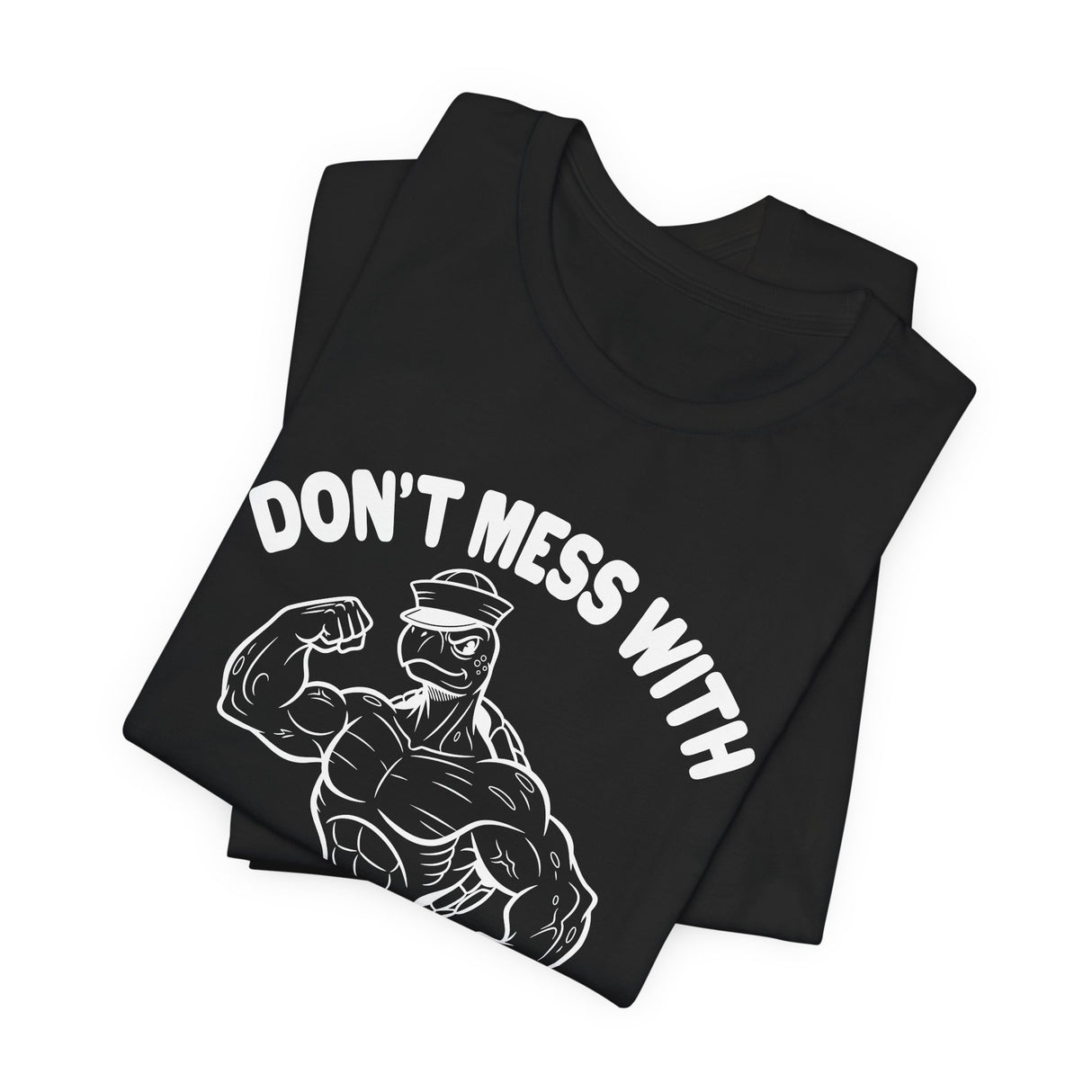 Don't Mess With Sea Turtles White Ink Graphic Tee - 4 Colors