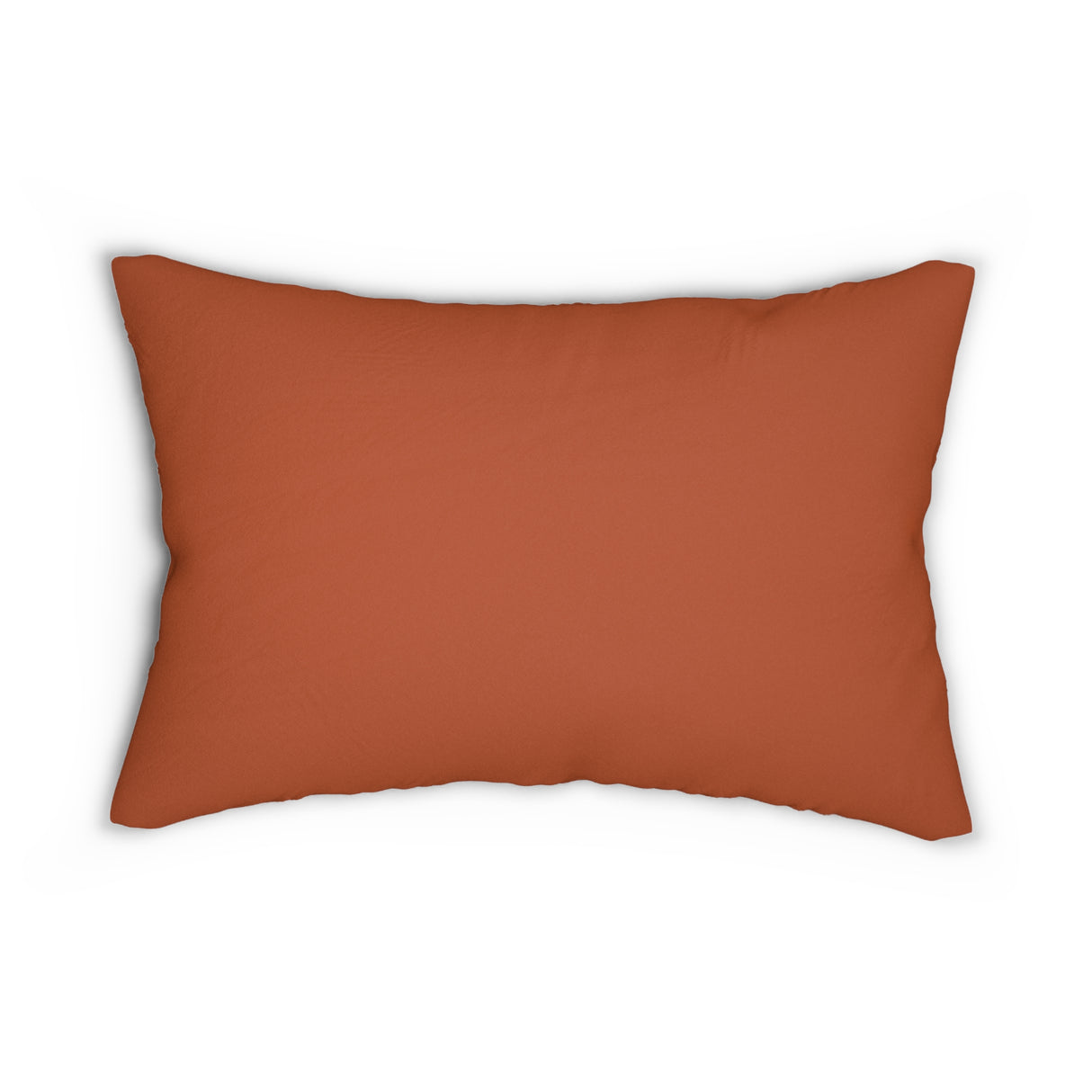 Burnt Orange Sea Turtle Lumbar Pillow