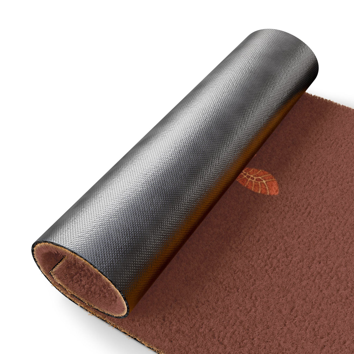 Dark Red Sea Turtle Doormat