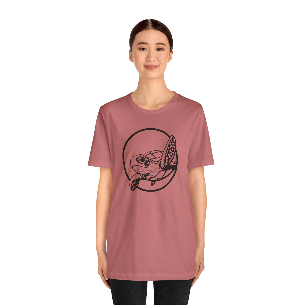 Waving Sea Turtle Graphic Tee - 9 Colors