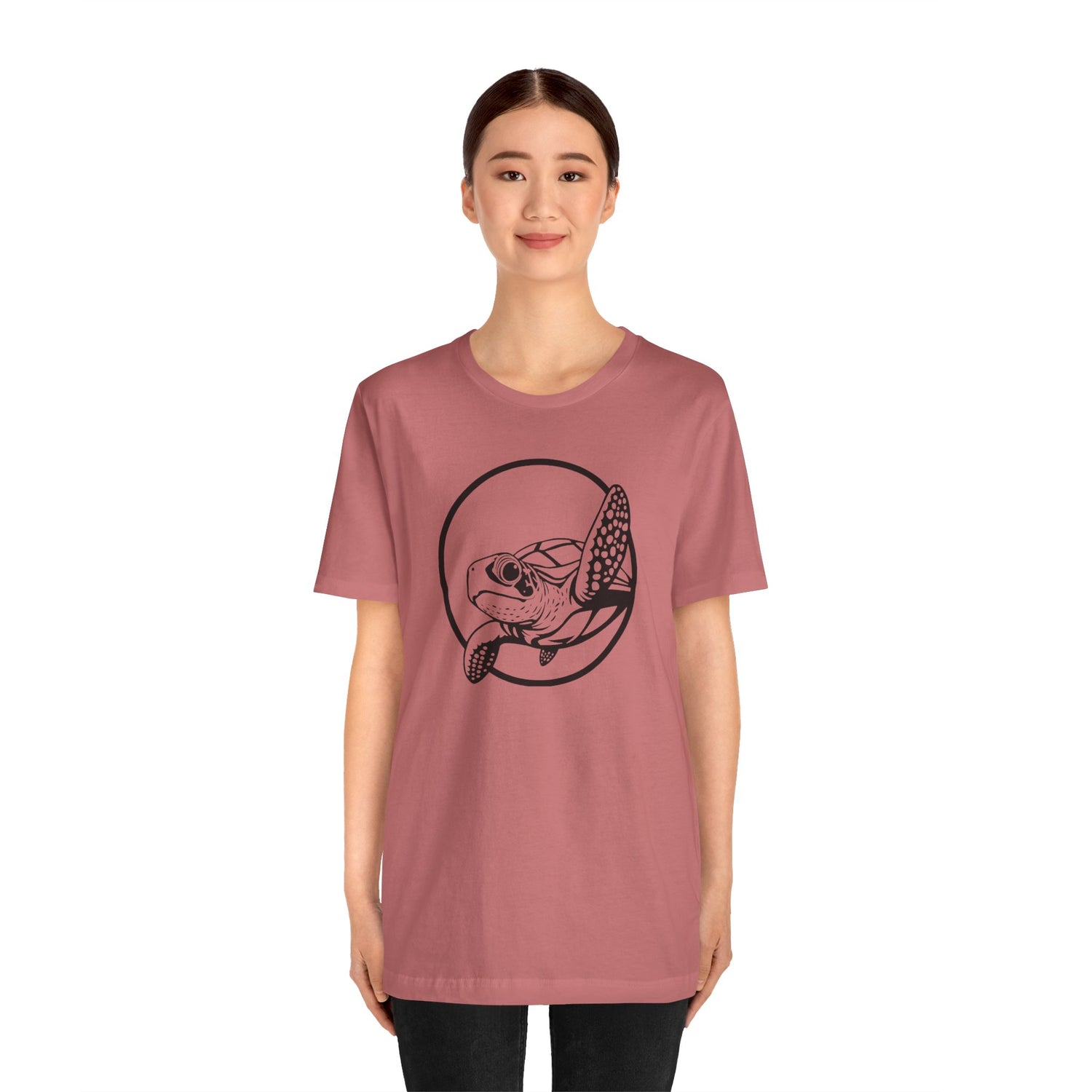 Waving Sea Turtle Graphic Tee - 9 Colors