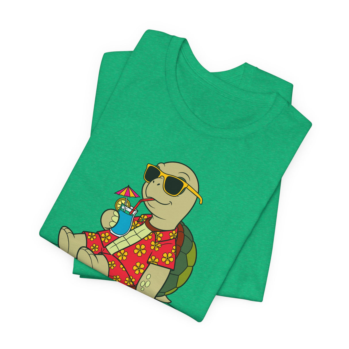 Relax Sea Turtle Cartoon Tee Unisex Jersey Short Sleeve Tee - 5 Colors