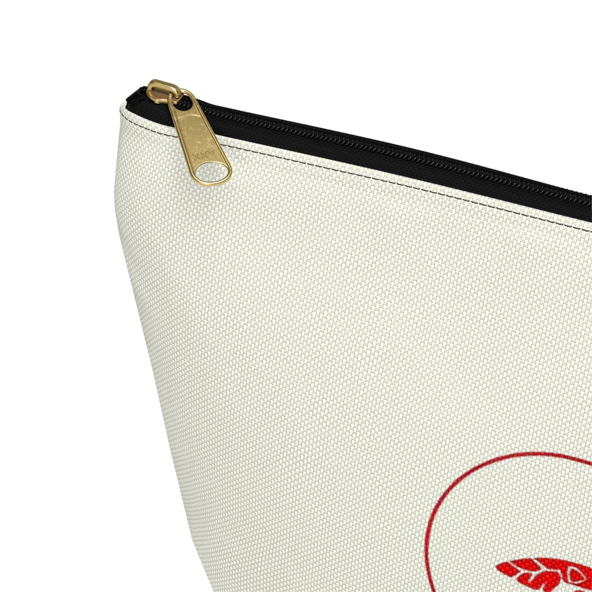 Red Heart Sea Turtle Print Accessory Pouch