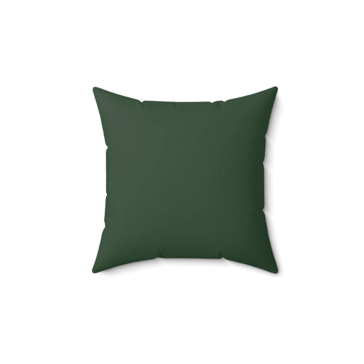 Dark Green Tiki Art Sea Turtle Faux Suede Pillow - 4 sizes