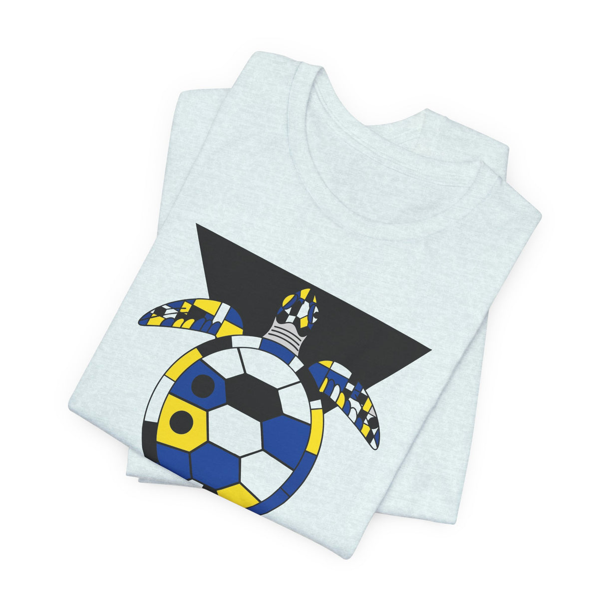 Bauhaus Blue Yellow Black Sea Turtle Graphic Tee - 5 Colors