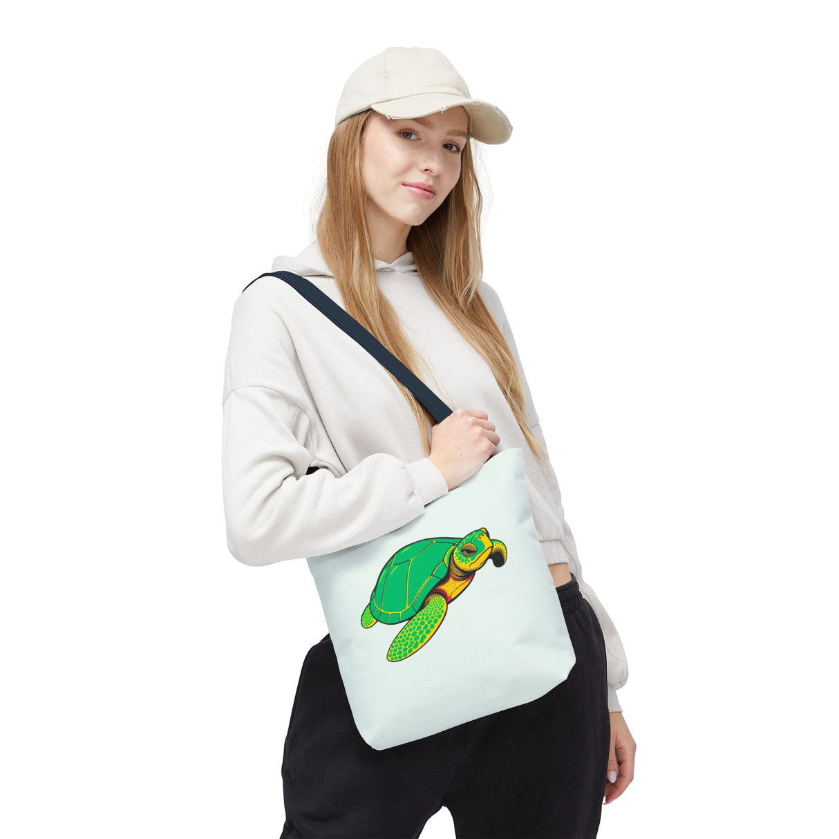 Comic Art Sea Turtle Tote Bag - 3 sizes