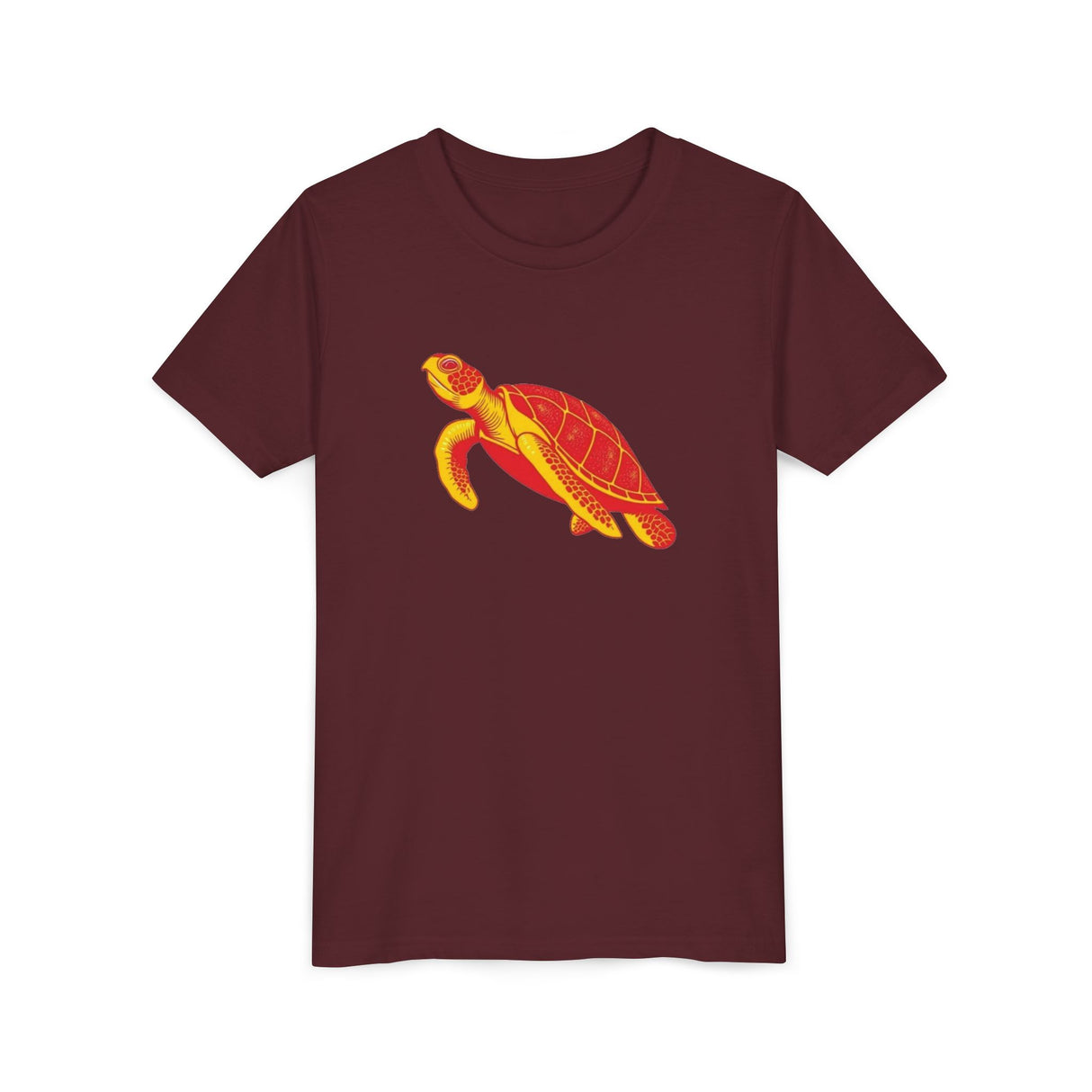 Red and Yellow Sea Turtle Youth Tee - 6 colors