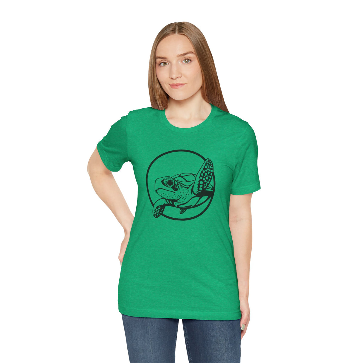 Waving Sea Turtle Graphic Tee - 9 Colors