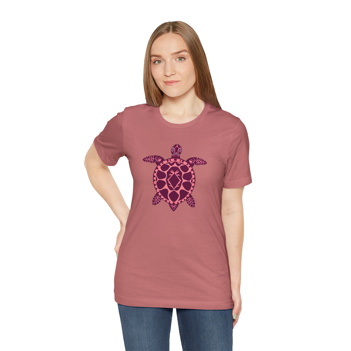 Pink and Berry Sea Turtle Graphic Tee - 8 Colors