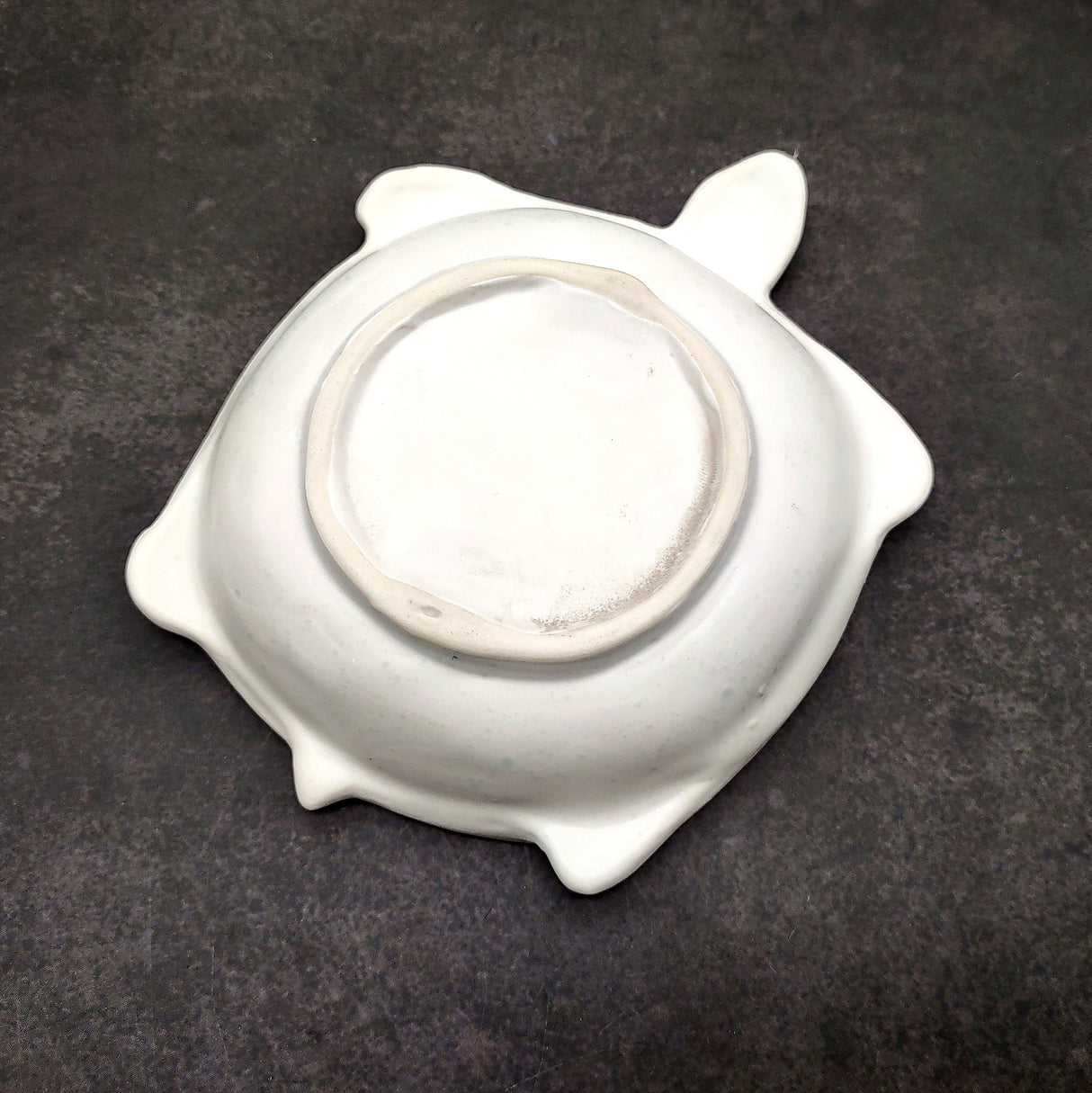 Mint Green Sea Turtle Bowl Porcelain (1 dish approx. 5.25+ inches) Light Green Sea Turtle Dish for coastal kitchen accent & table charm!