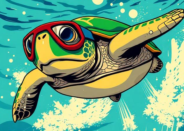 How Fast Can a Sea Turtle Swim?