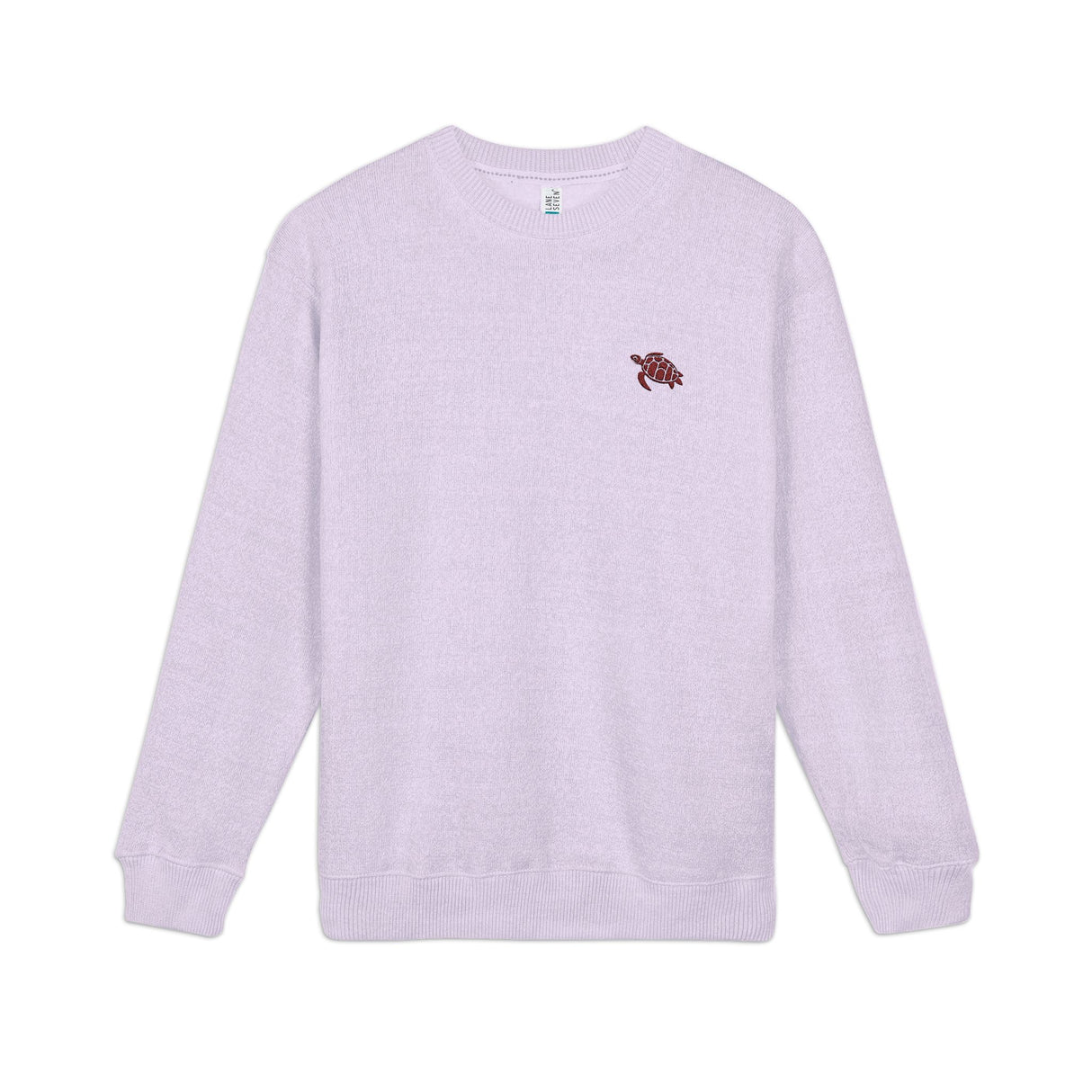 Unisex Brown Sea Turtle Embroidered Crewneck Sweatshirt - 4 colors