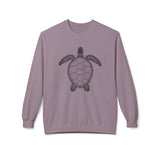 Black Intricate Sea Turtle Sweatshirt - 7 colors