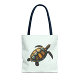 Oil Art Sea Turtle Tote Bag - 3 sizes