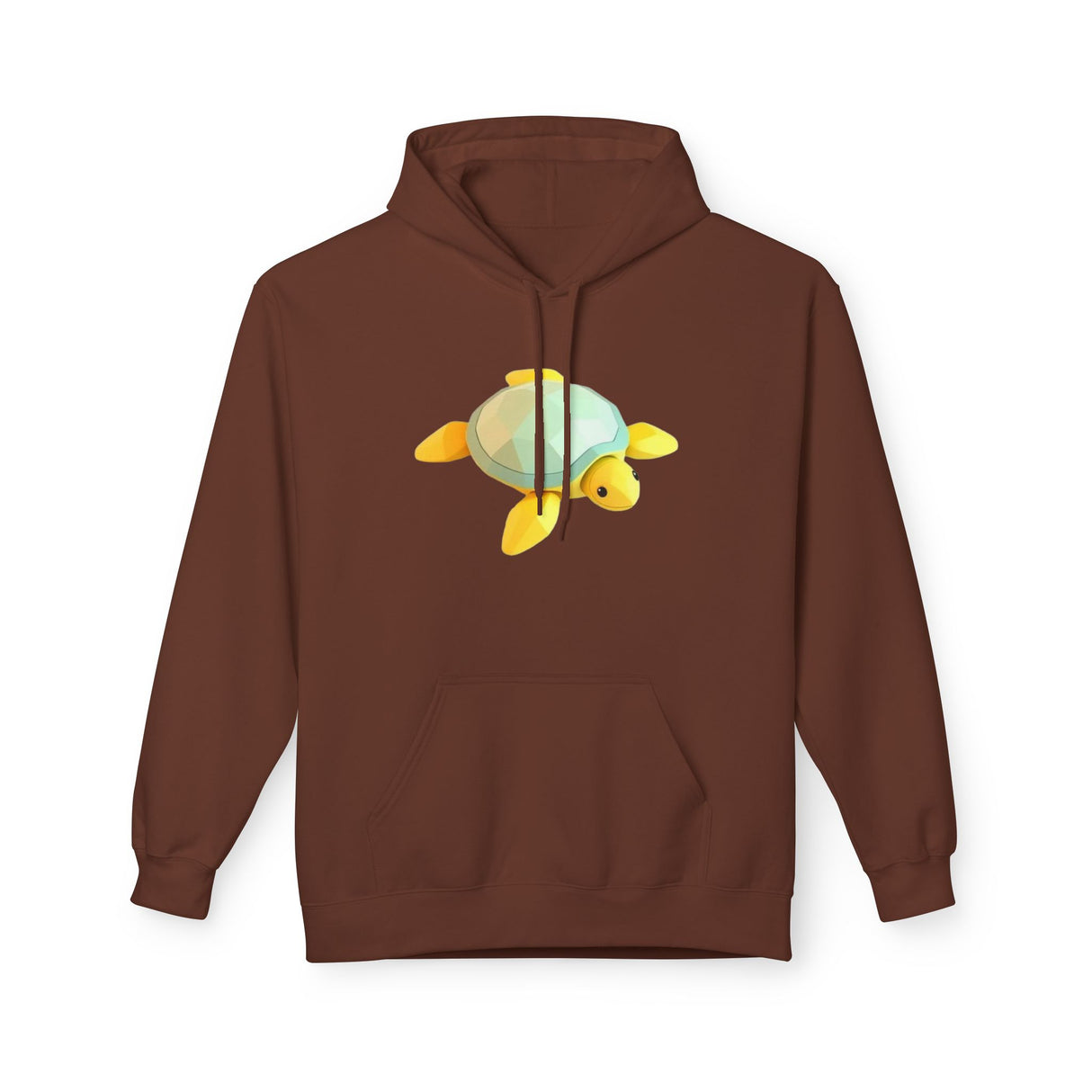 Digi-Block Baby Sea Turtle Hoodie - Comfy Unisex Fleece Sweatshirt - 5 Colors