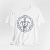 Tropical Sea Turtle Graphic Tee - Eco-Friendly Unisex T-Shirt, Nature Lover Gift, Beachwear, Summer Outfit, Conservation Awareness - 6 Colors