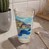 Oil Paint Sea Turtle 16oz Drinkware