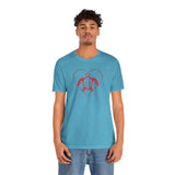Red Heart Sea Turtle Graphic Tee - 8 Colors
