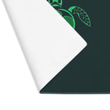 Dark Green Sea Turtle Placemat