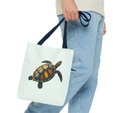 Oil Art Sea Turtle Tote Bag - 3 sizes