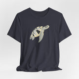 White and Gray Collage Sea Turtle Tee - 6 colors