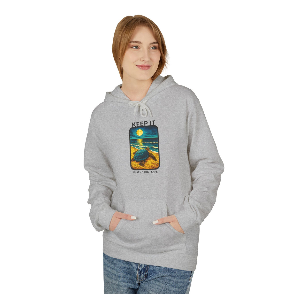 Keep It Flat Dark Safe Sea Turtle Hoodie - 7 Colors